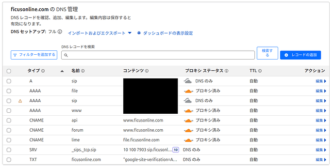 cloudflare_dns_records